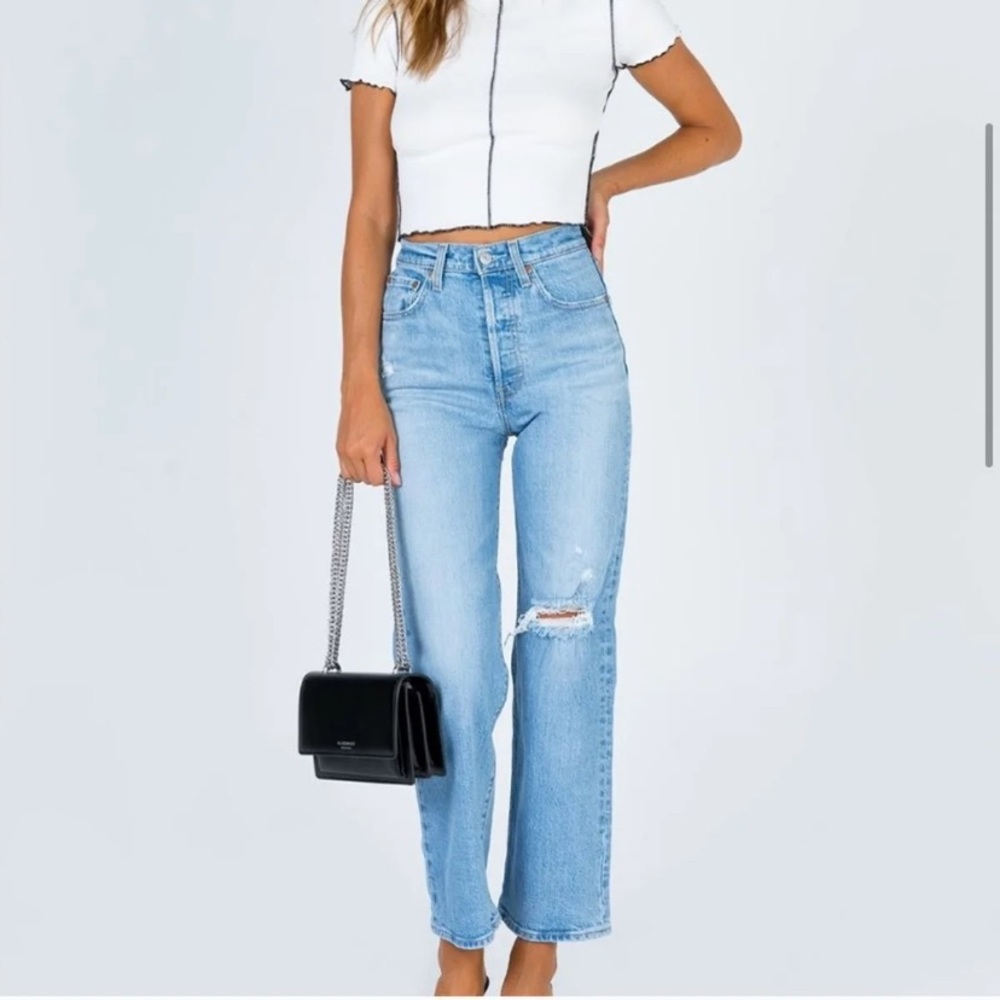 Levi's Ribcage Straight Jeans